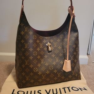 BN Louis Vuitton Flower Hobo